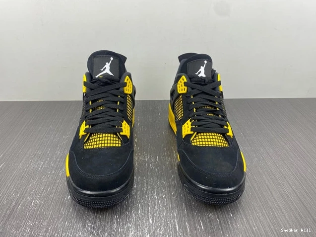 Jordan 4 Fashionable Retro 833 DH6927- Thunder 5885 0607